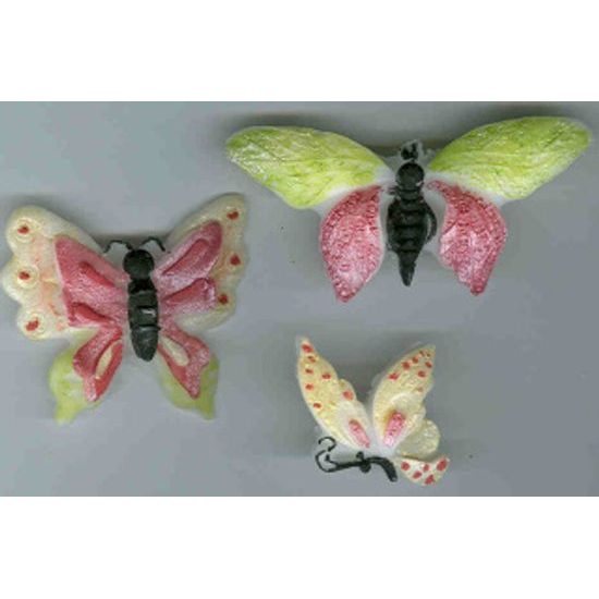 Silicone mould - Butterfly set