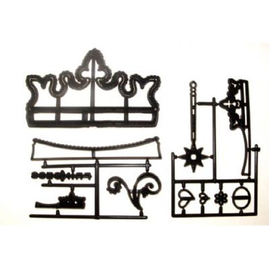 Patchwork extruder Royal crowns