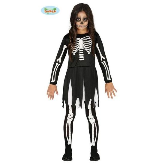 Children's Skeleton Costume Size 10-12 Years