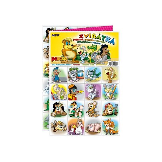 pexeso 3xA4 Zvířátka 5300908