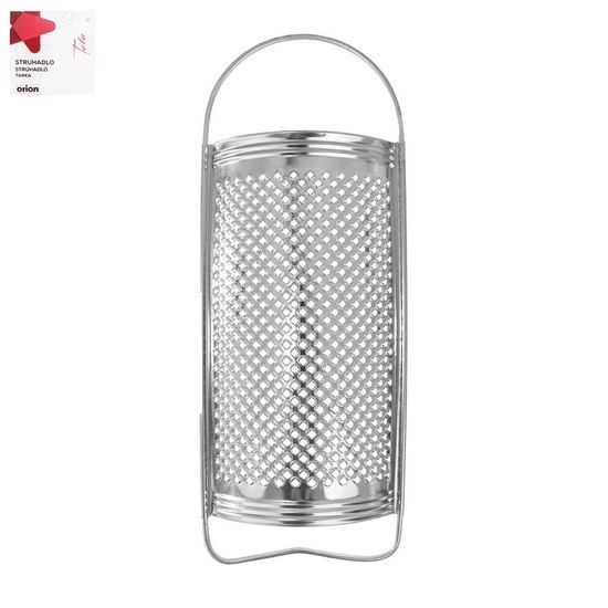 Flat metal grater