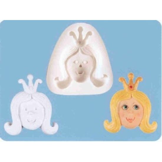 Silikónová formička Hlava princeznej
