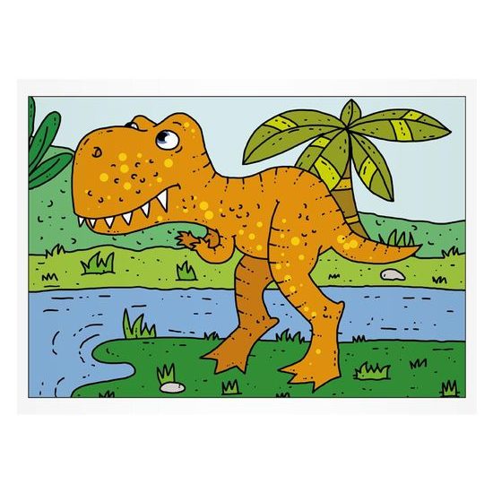omalovánky Dino 5300790