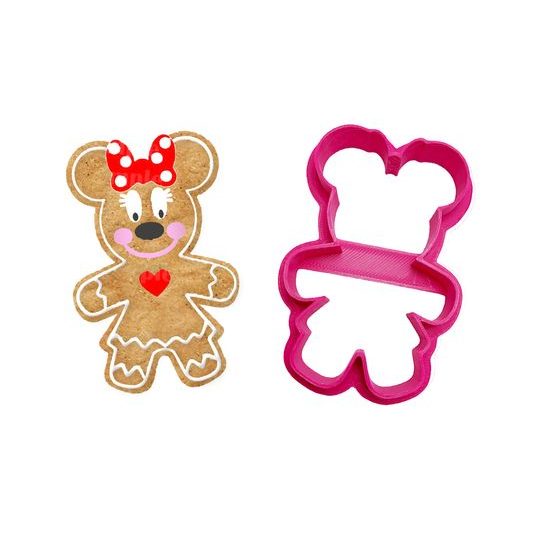 Minnie Mouse is Mrs. Gingerbread - 3D printing