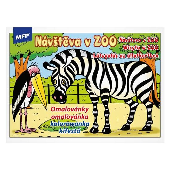 omalovánky Návštěva v ZOO 5300211