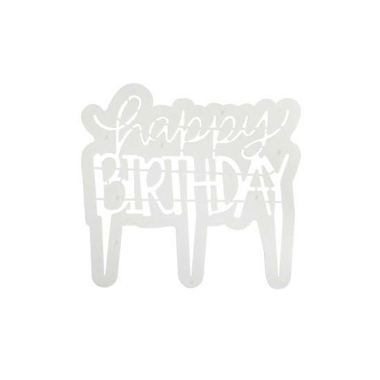 PME Cake Topper Cutter Happy Birthday - Modern