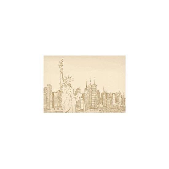 dopisní papír barevný LUX 5+10 (New York) 5550318