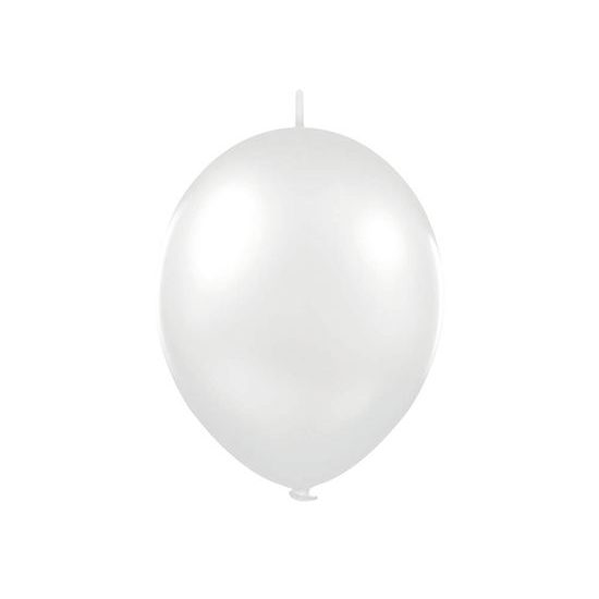 Chain balloons silver