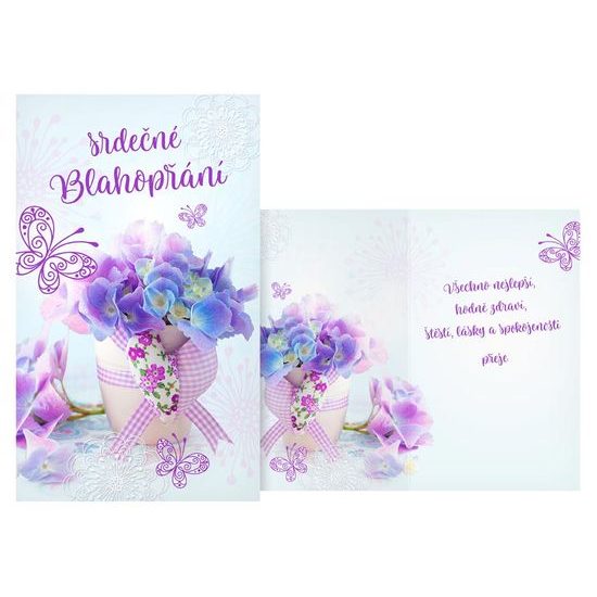 přání srdečné malé M18-233 Z PRANI_Z_572