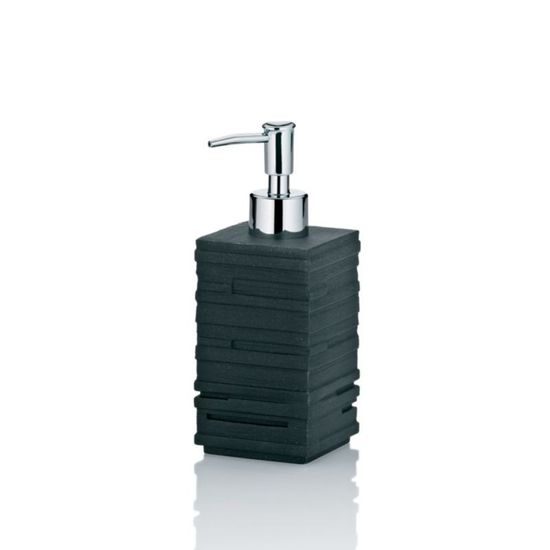 Soap dispenser POSIDON poly, black KELA KL-20252