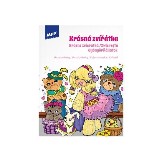 omalovánky A4 Krásná zvířátka 210x276mm/32 5301113