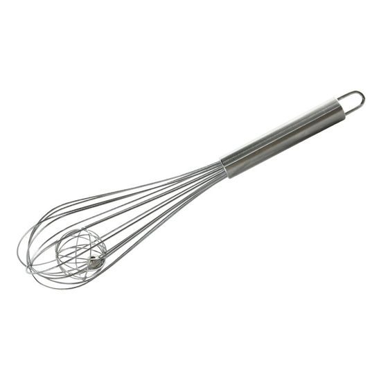 Whisk stainless steel + balls 28 cm