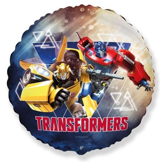 Foil Balloon 45 cm Round TRANSFORMERS