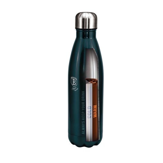 Termoska lahev nerez 0,5 l Aquamarine Metallic Line BERLINGERHAUS BH-6371