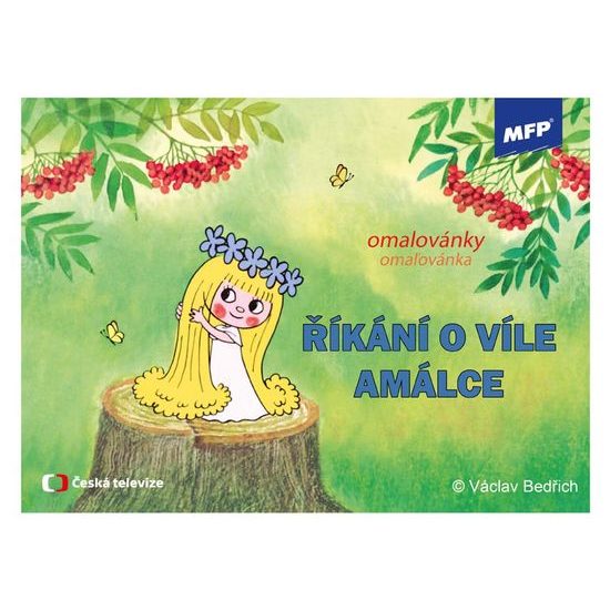 omalovánky Víla Amálka 5300716