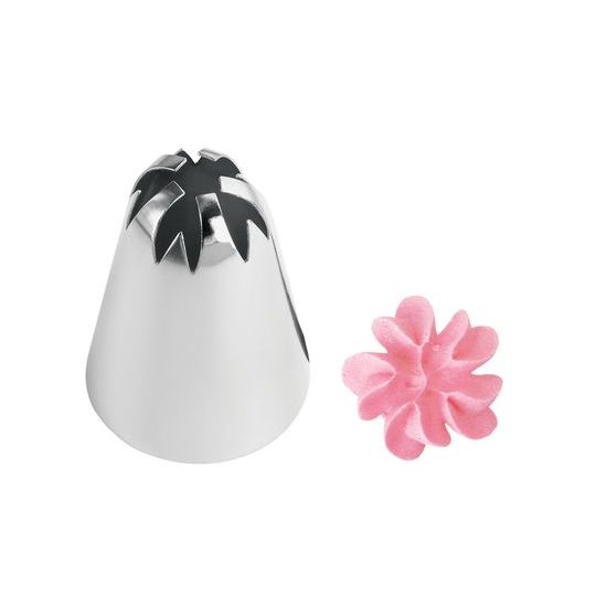 Cukrárska zdobiaca špička 1F - rezaná, klopená