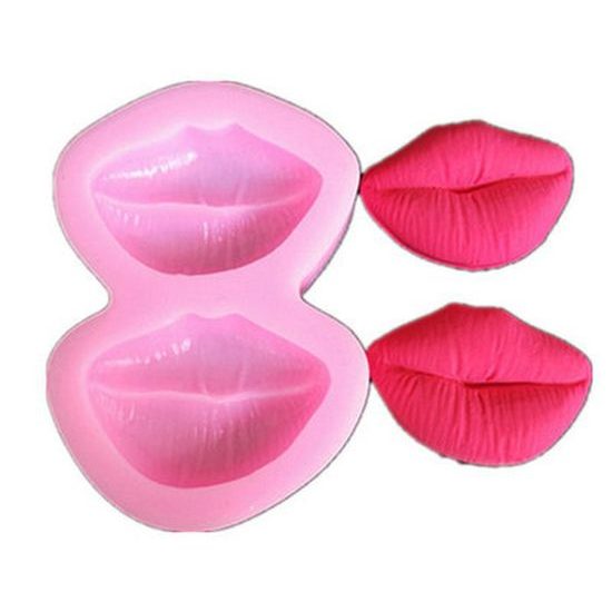 Silicone Mould - Lips - Kiss