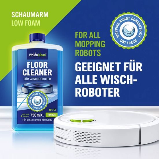 Čistič podláh pre robotické vysávače 750ml