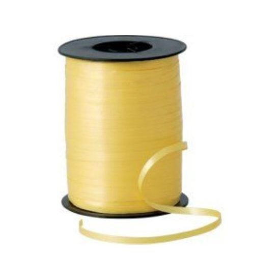 Ribbon 5mm x 500m yellow