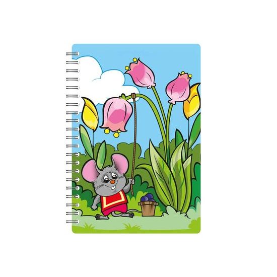 malování vodou 8B - blok 15x22cm se spirálou 8 listů + štětec 5301089