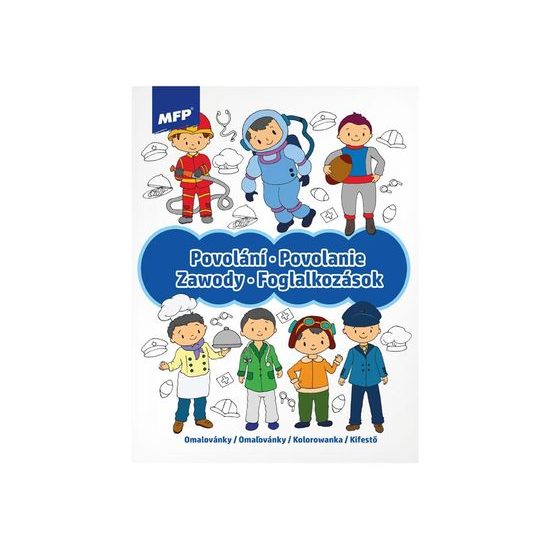 omalovánky A4 Povolání 210x276mm/32 5301123