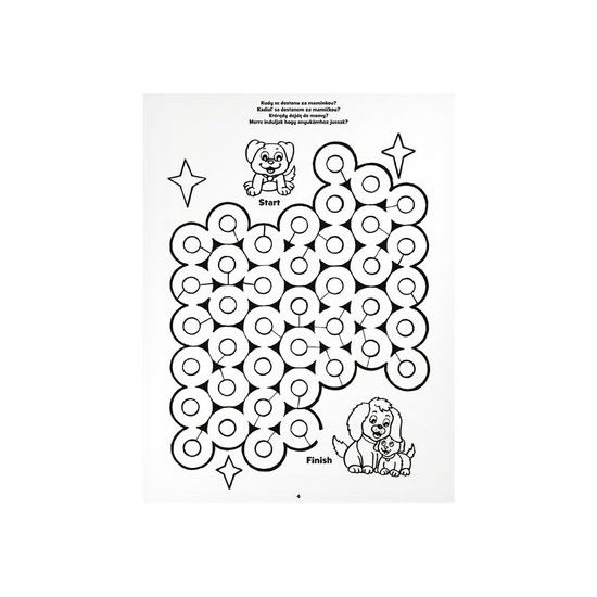 omalovánky - Bludiště Štěňátko 210x276/32s 5301153