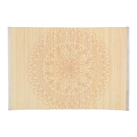 Placemat bamboo/polyester 44,5x 30cm