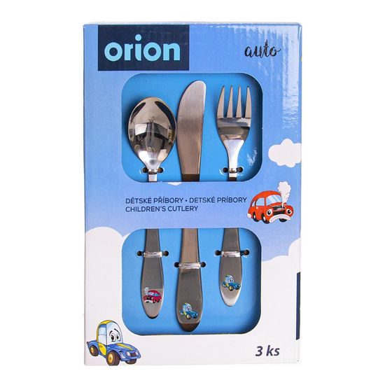 Children's Stainless Steel Cutlery Set 3 pcs AUTO