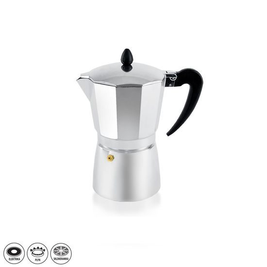 Moka pot - aluminium - 0,3 l