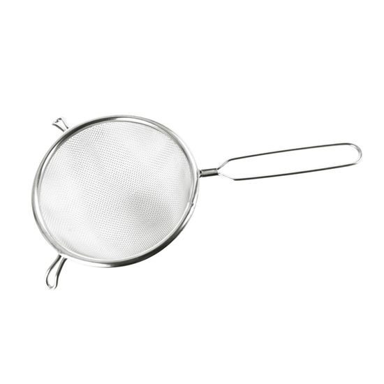 Fine stainless steel wire colander - diameter 18 cm