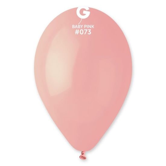 Balonky 100 ks baby růžové 26 cm pastelové