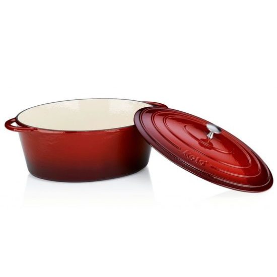 Pekáč litinový s poklicí CALIDO 32 x 25 cm