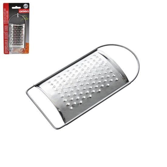 Small stainless steel flat grater fine