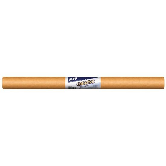 krepový papír role 50x200cm oranžový světlý 5811348