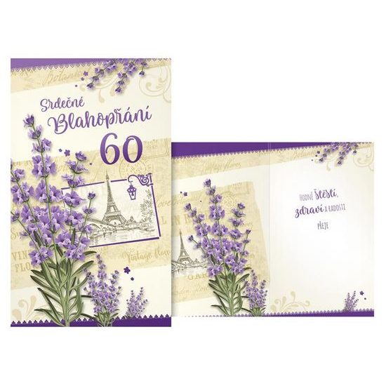 přání k narozeninám 60 M11-499 H PRANI_H_437