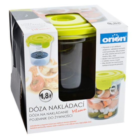 Dóza nerez/plast nakládací 1,8 l