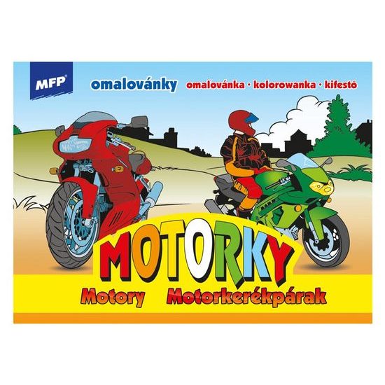 Omalovánky Motorky 5300268