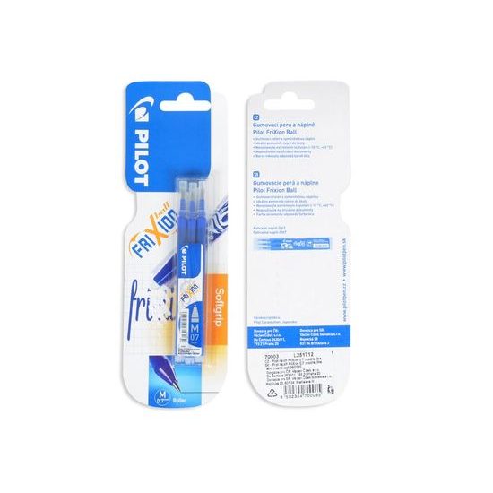 Refills for Pilot Frixion blue 0,7 - 3pcs
