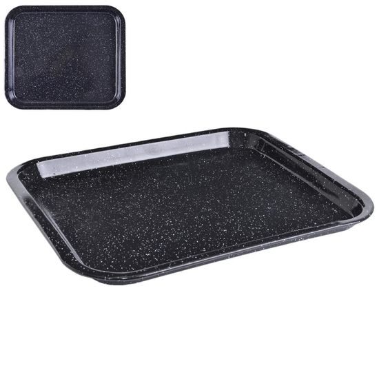 Enamel Baking Tray 42x37x3.5 cm