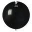 Balón latex 80 cm - černý 1 ks