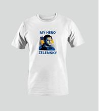 T-Shirt MY HERO - ZELENSKY weiß