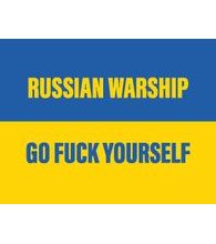 AUFKLEBER RUSSIAN WARSHIP