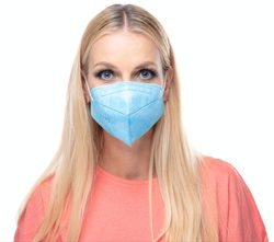 FPP2 ve zdravotnické modré (medical blue)