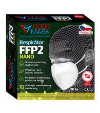 Nano respirateur FFP2 GOOD MASK GM2 NANO - 10 pcs