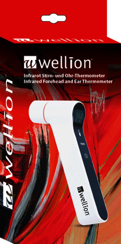 GOOD MASK International - Wellion infrared thermometer - Wellion - Hygiene  and Care - - Producer of High Quality Masks