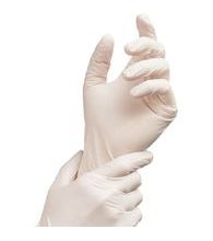 Disposable nitrile gloves, powder-free WHITE 100 u. size L