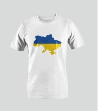 T-shirt MAP OF UKRAINE