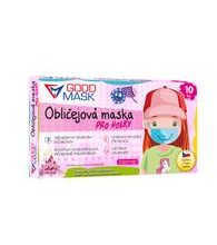 Surgical masks for girls, box of 10 units