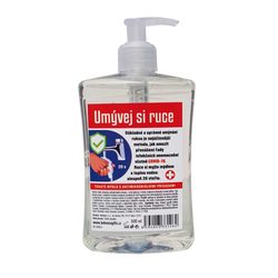 Liquid soap with antimicrobial ingredients 500ml