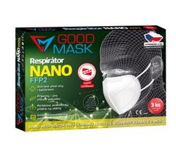 Nanorespirator FFP2 GOOD MASK GM2 NANO - 3 pcs